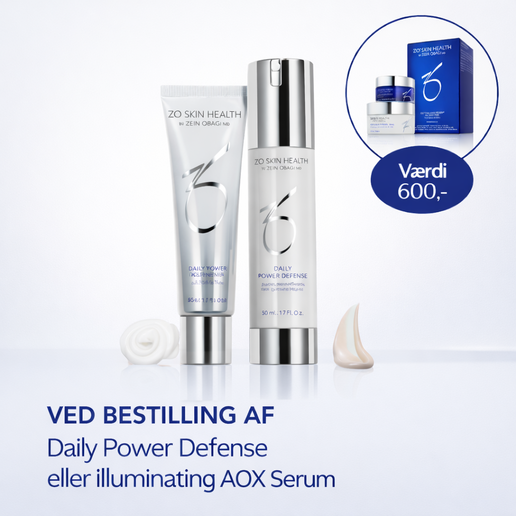 Få en gratis "Getting Skin Ready" i gave! Ved bestilling af Daily Power Defense eller Illuminating AOX Serum